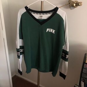 Victoria’s secret olive green long sleeve shirt